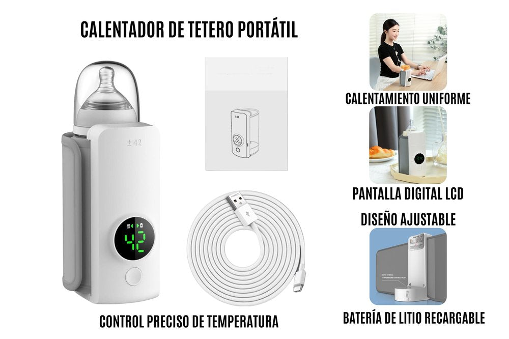 CALENTADOR DE TETEROS PORTATIL