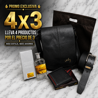 COMBO DE BOLSO  Y ACCESORIOS PARA HOMBRE  INCLUYE PERFUME!