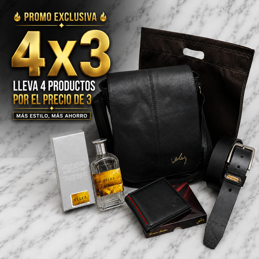 COMBO DE BOLSO  Y ACCESORIOS PARA HOMBRE  INCLUYE PERFUME!